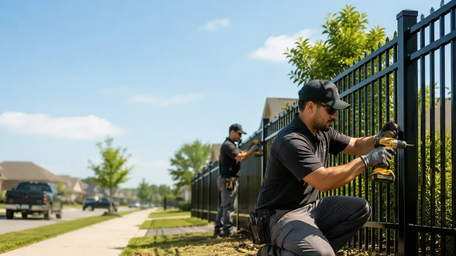 Metal Fence Installation in Riverside, PA